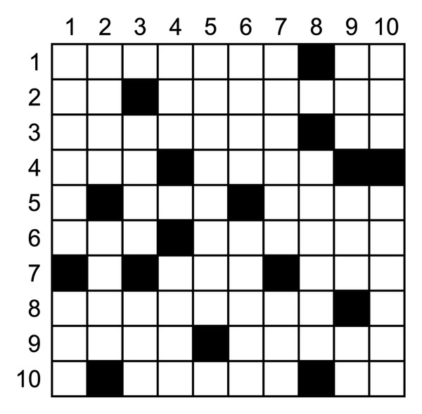 1 401 Crossword Blank Grid Royalty Free Photos And Stock Images 