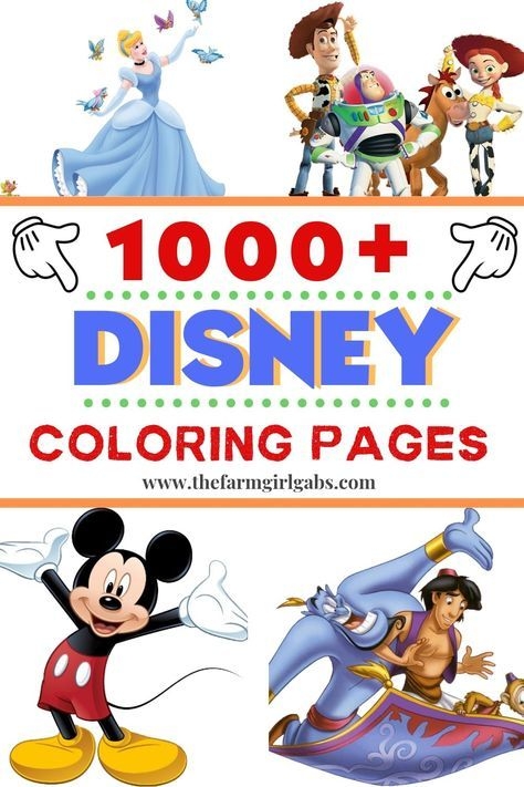 1000 Free Disney Coloring Pages For Kids Artofit