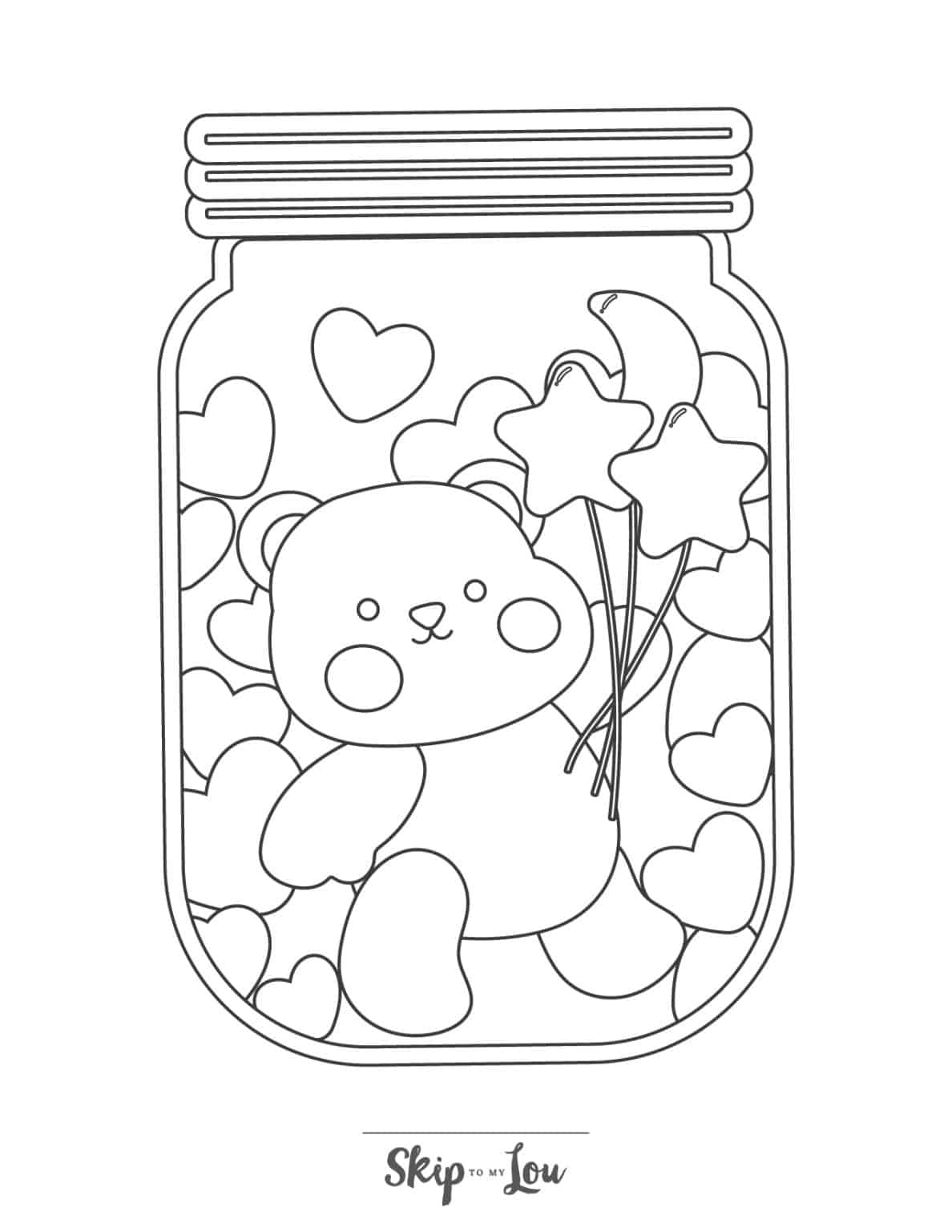 12 Free Printable Cute Coloring Pages Skip To My Lou