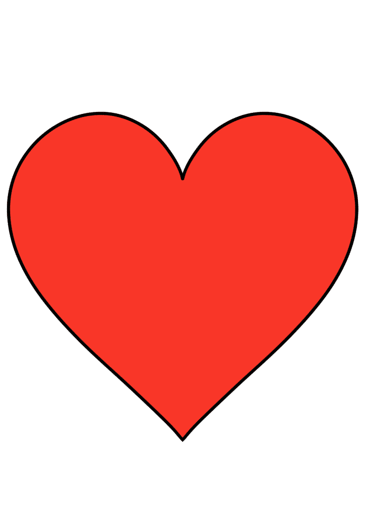 12 Free Printable Heart Templates Cut Outs
