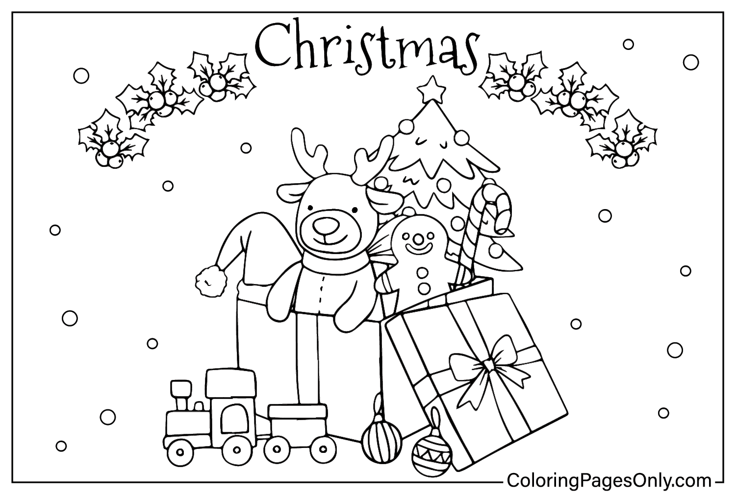 17 Christmas Coloring Pages Free Printable PDFs Christmas Coloring 