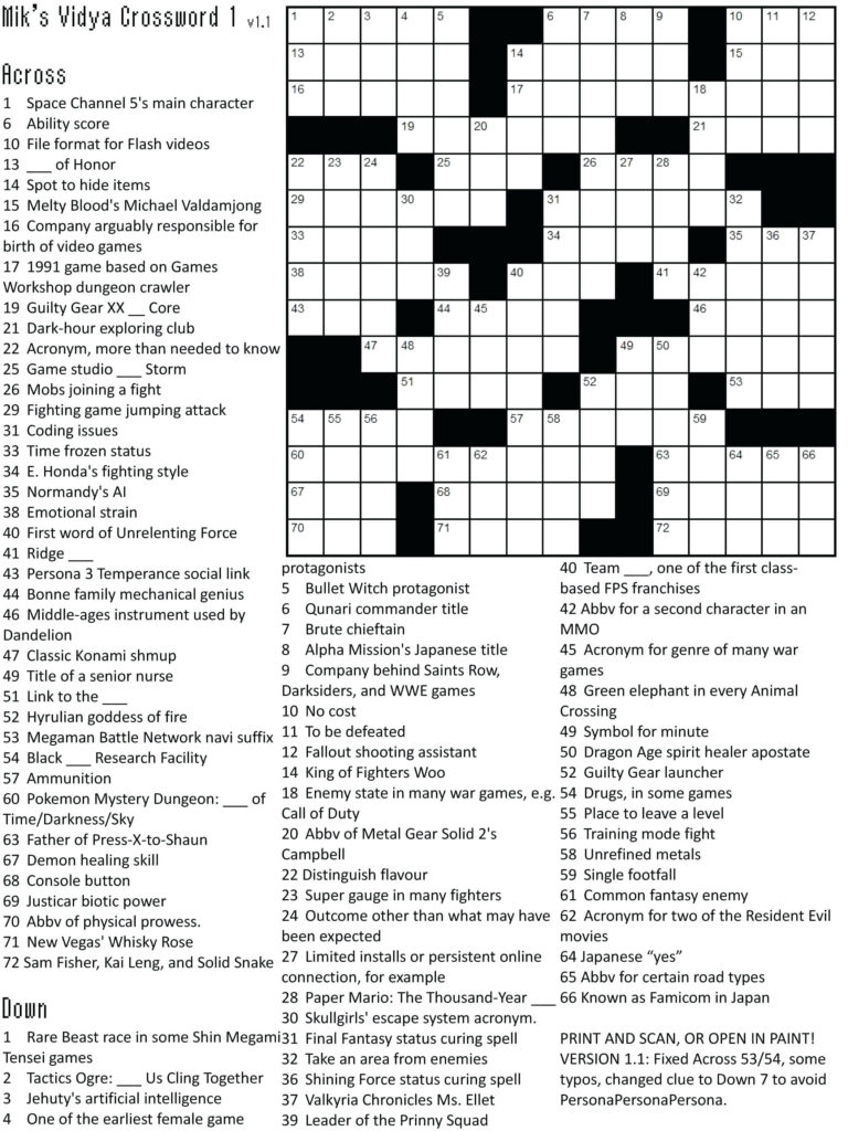 1950s Crossword Puzzles Printable Sally Crossword Puzzles