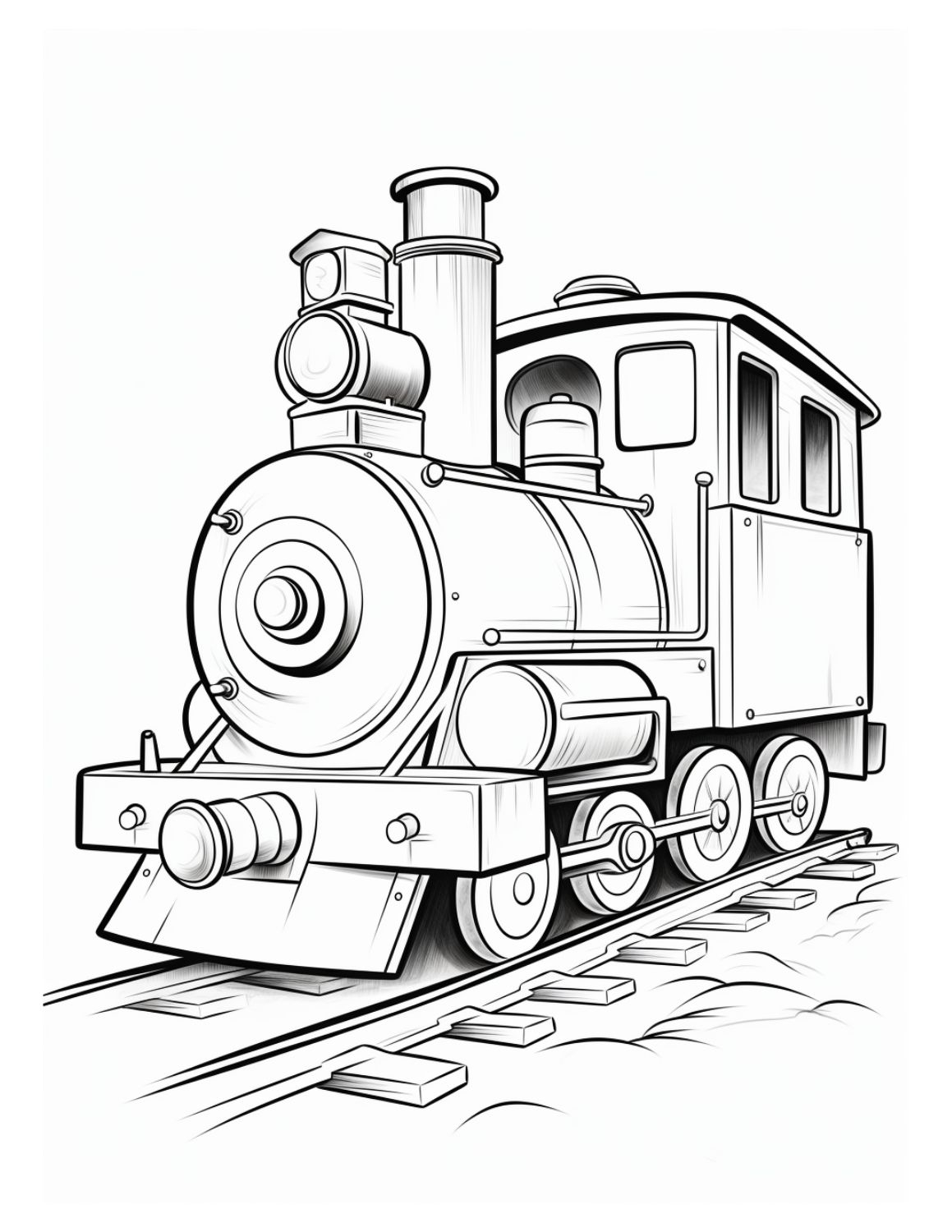 20 Free Printable Train Coloring Pages With PDF Download 54 OFF