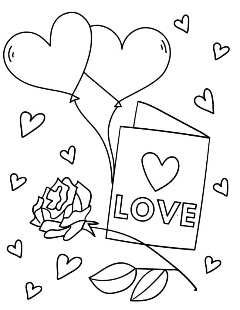 20 Free Valentine 39 s Day Coloring Pages For Kids Prudent Penny Pincher