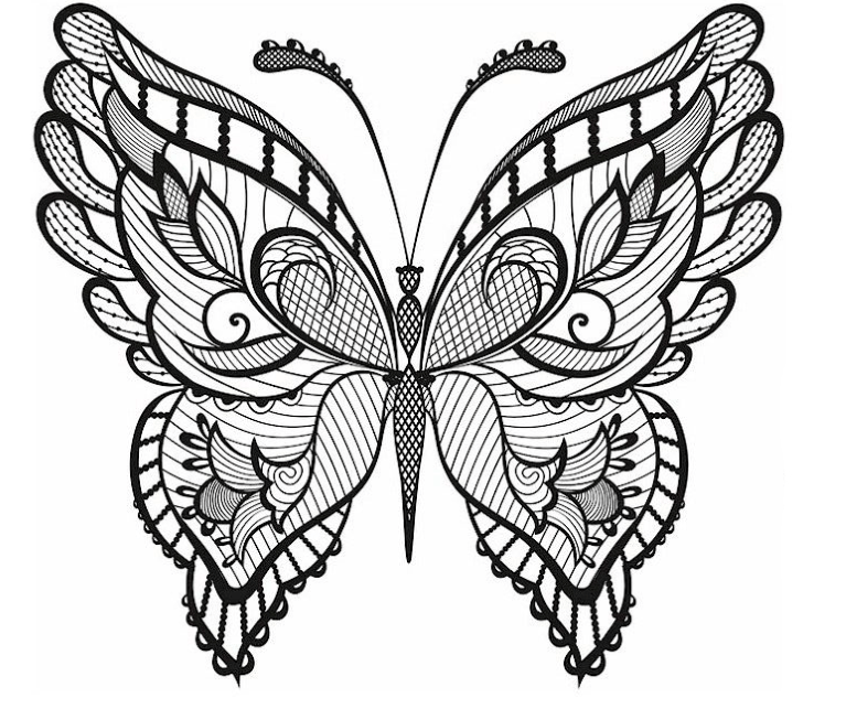 22 Procreate Friendly Coloring Pages For Adults