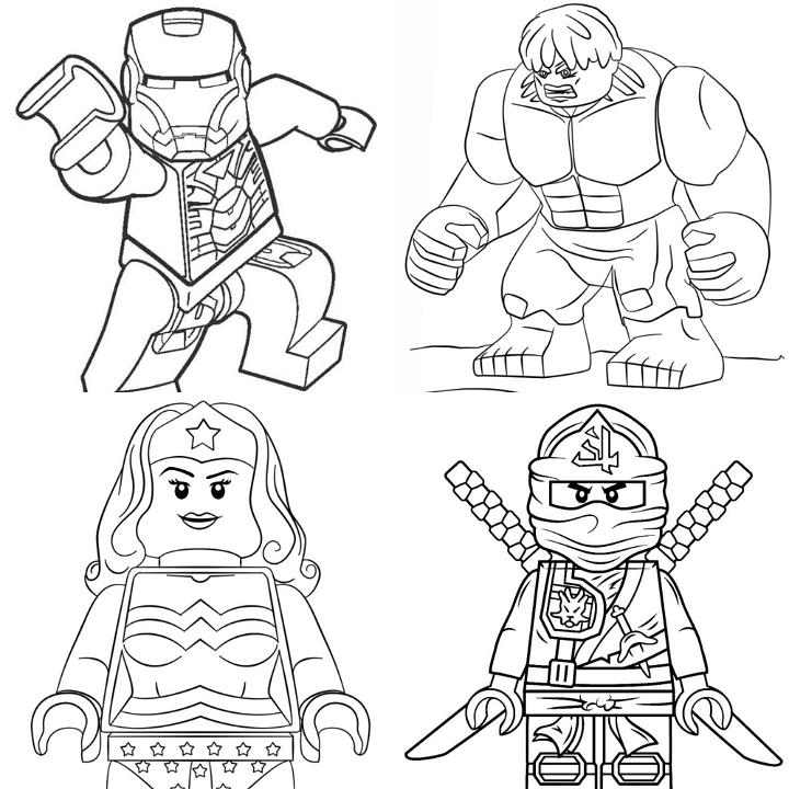 25 Free Lego Coloring Pages For Kids And Adults 54 OFF