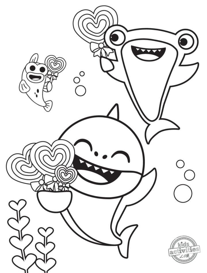 25 Free Shark Coloring Pages For Kids And Adults