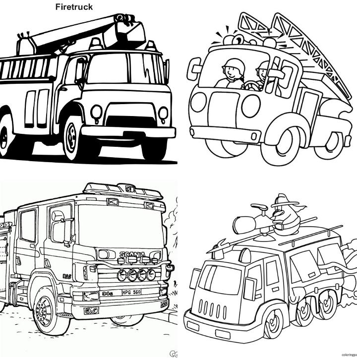 25 Free Truck Coloring Pages For Kids And Adults Blitsy