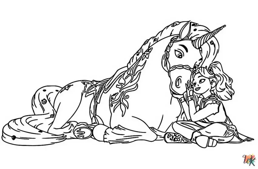25 Unicorn Academy Coloring Pages Fun Imaginative ColoringPagesWK