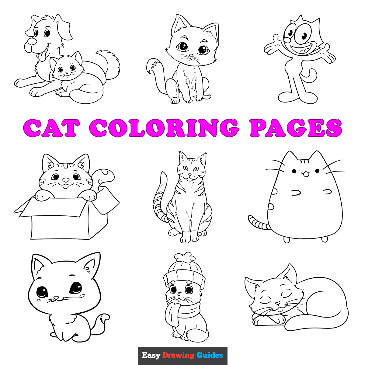 26 Free Printable Cat Coloring Pages For Kids Cat Col Vrogue co