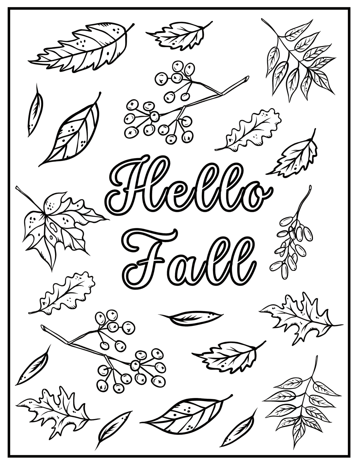 30 Free Printable Fall Coloring Pages Prudent Penny Pincher