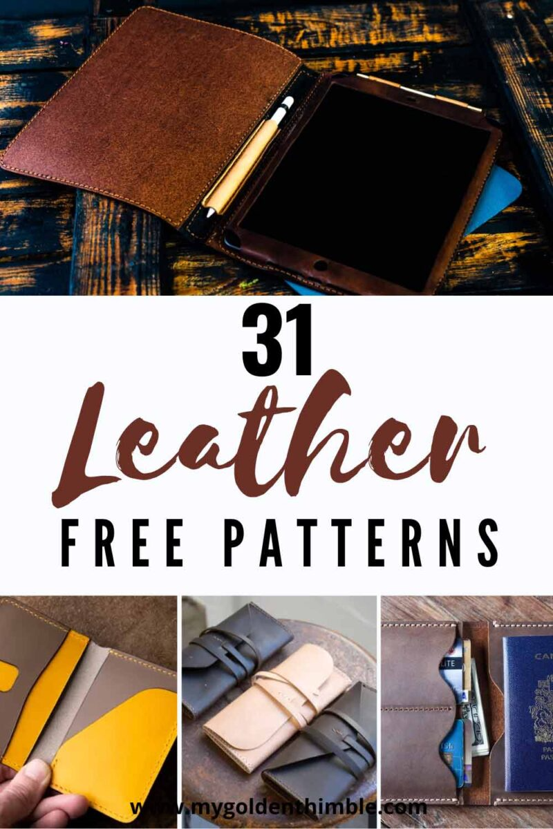 31 Upstanding Leather Patterns Free Printable Templates How Can This