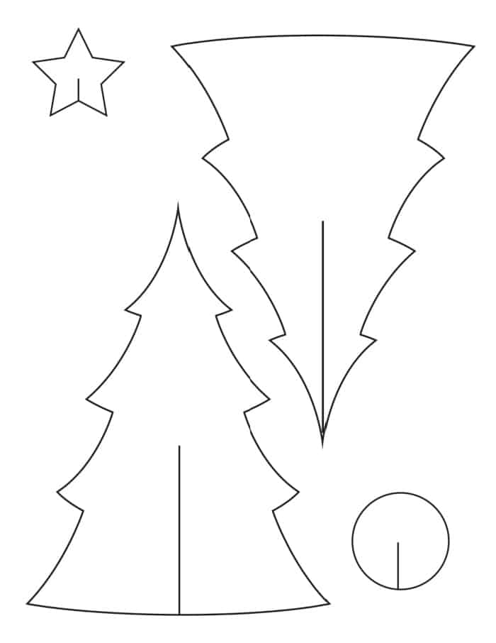 4 Free Christmas Tree Template Printables Freebie Finding Mom
