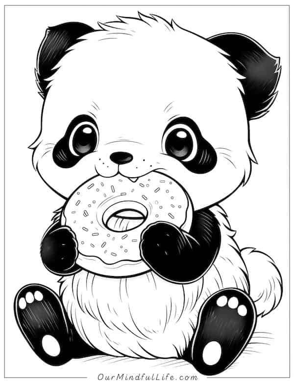 42 Super Cute Panda Coloring Pages Free Printable Our Mindful Life 