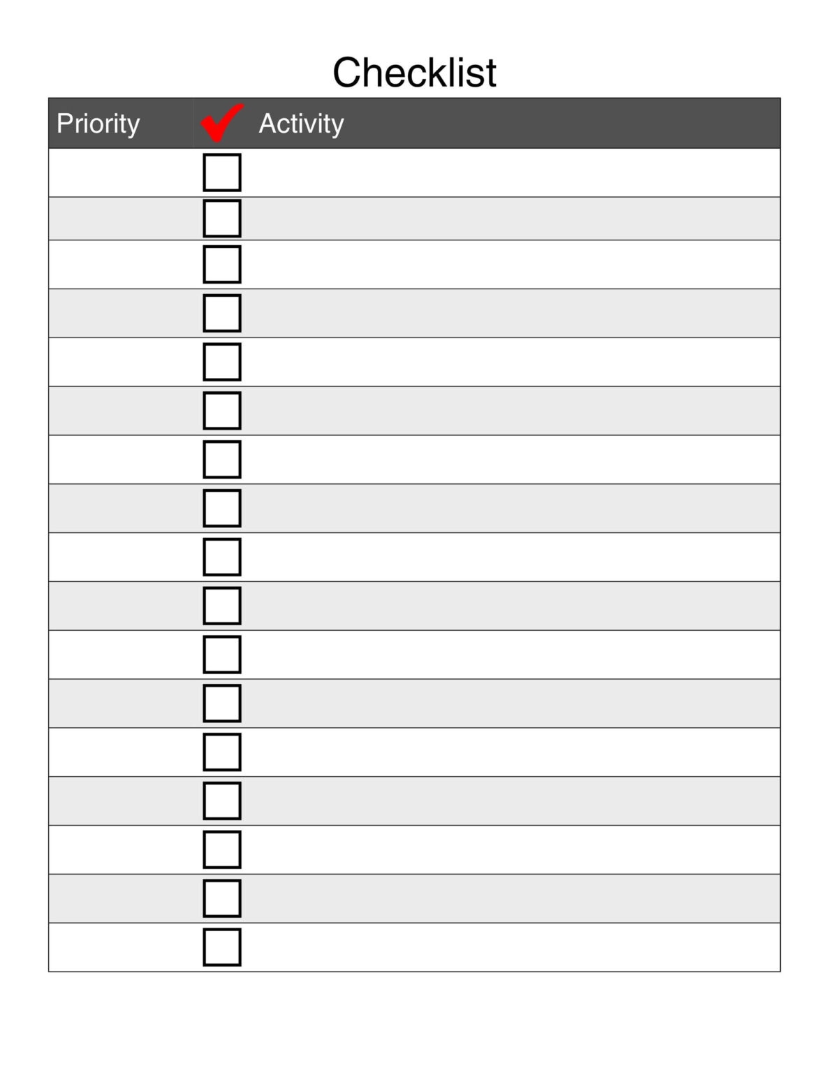 47 Printable To Do List Checklist Templates Excel Word PDF To Do List 