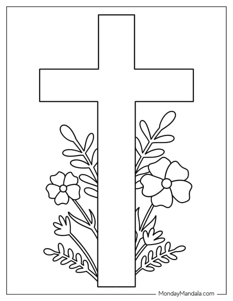 48 Cross Templates Free PDF Printables Templates Printable Free 