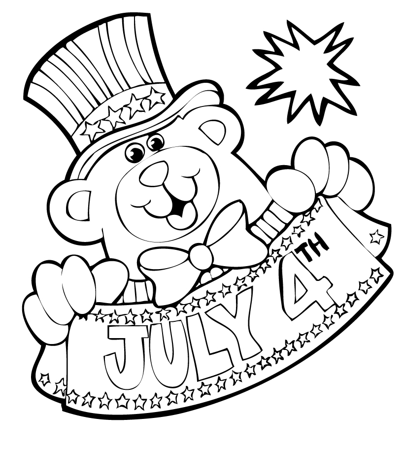 4th Of July Coloring Pages Best Coloring Pages For Kids