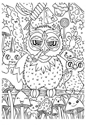 5 Free Printable Stoner Coloring Pages For Adults And Kids Lystok