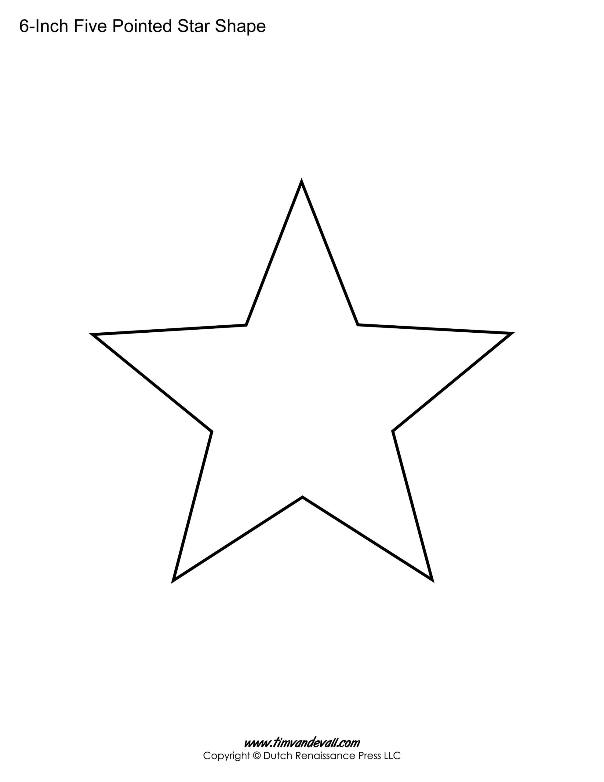 5 Pointed Star Template Free Printable 500 Printable Sight Words List