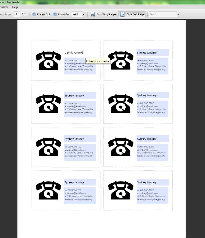 62 Free Free Printable Calling Card Template In Photoshop For Free 