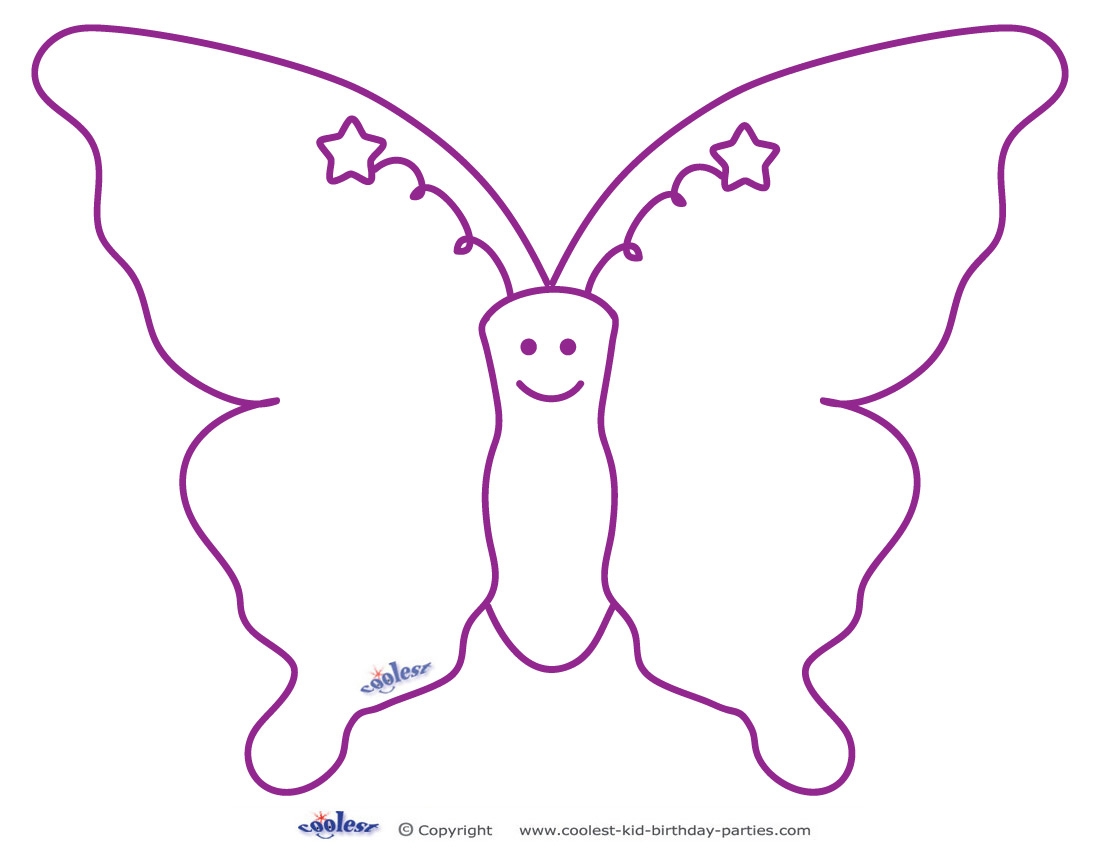 7 Best Images Of Large Butterfly Template Printable Large Printable 