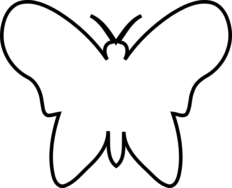 7 Best Images Of Large Butterfly Template Printable Large Printable 