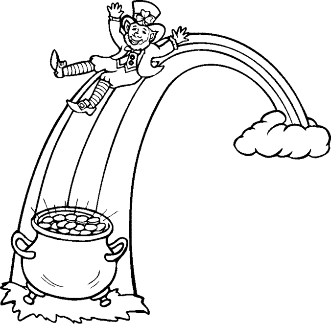 70 Free Printable Leprechaun Coloring Pages