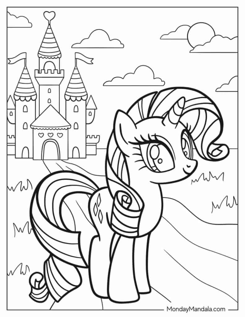 70 My Little Pony Coloring Pages Free PDF Printables 56 OFF
