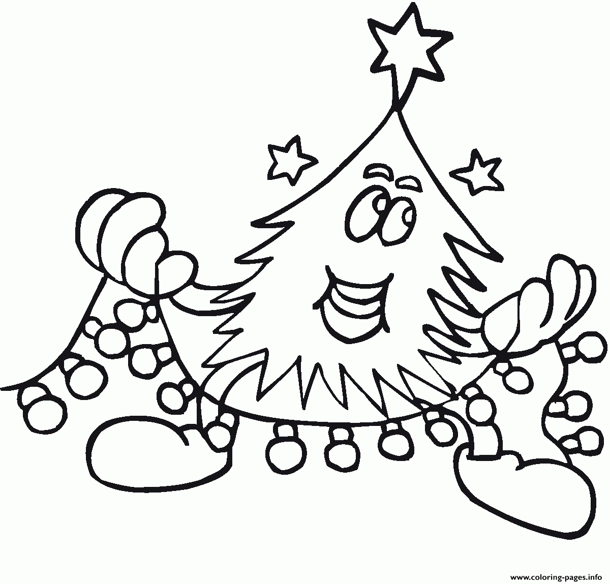 Adult Christmas Coloring Page Printable