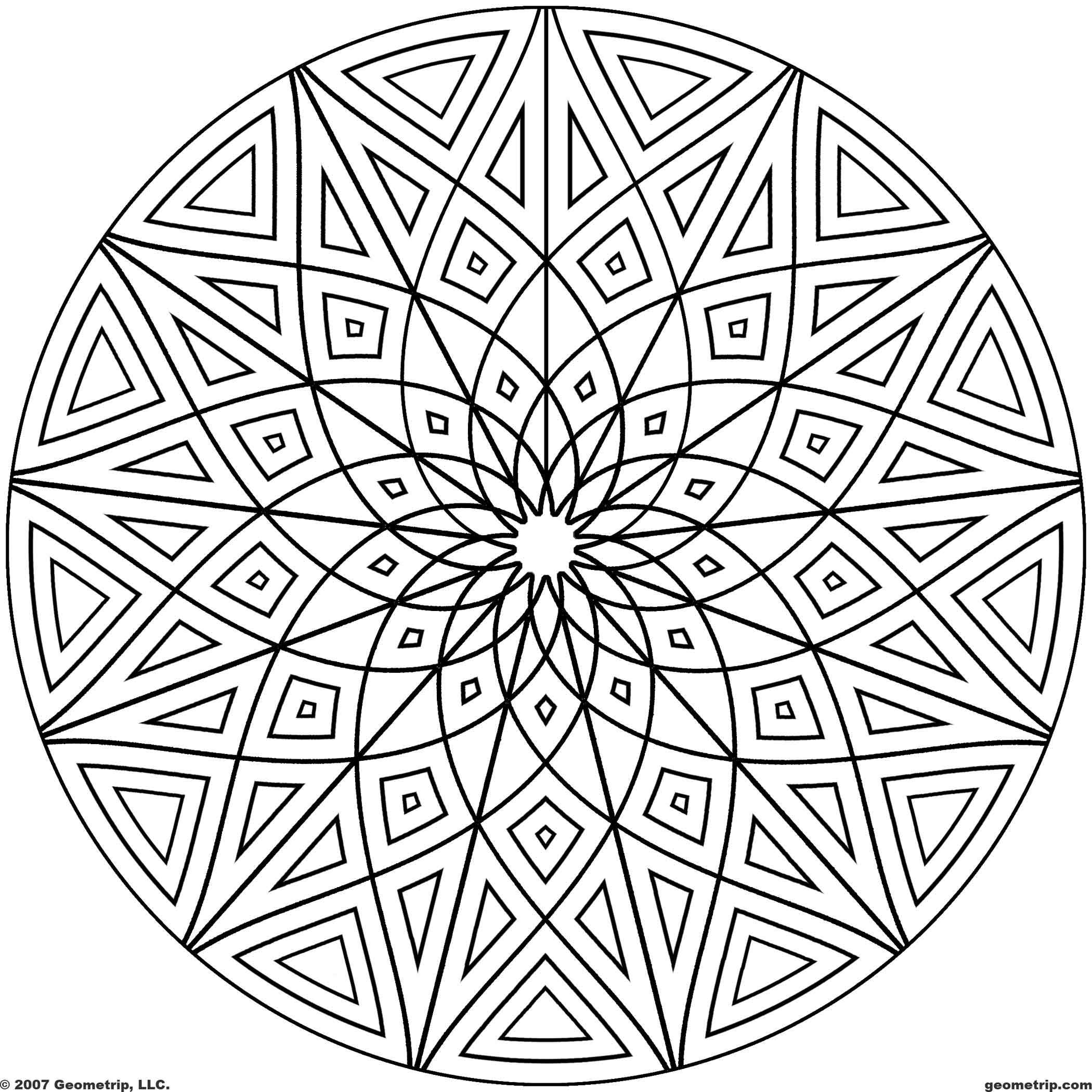 Awesome Design Mandala Coloring Pages Free Printable Coloring Home