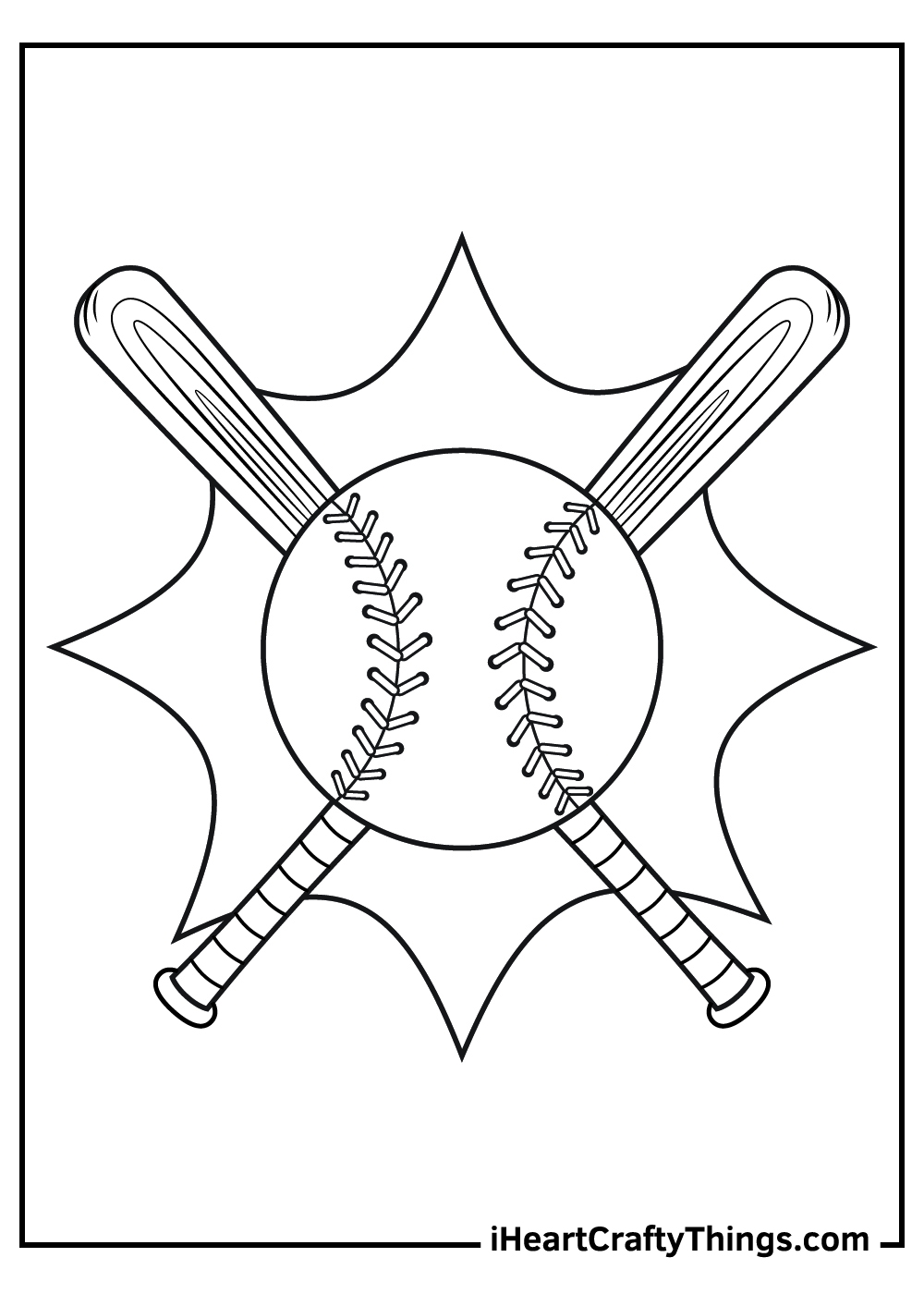 Baseball Coloring Pages For Kids Fun Free Printable 57 OFF