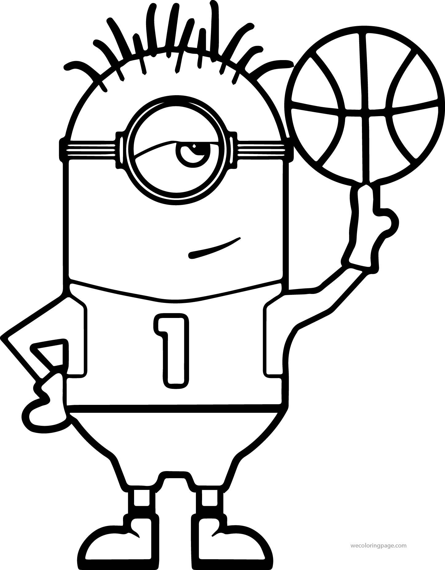 Basketball Coloring Pages Free Download On ClipArtMag