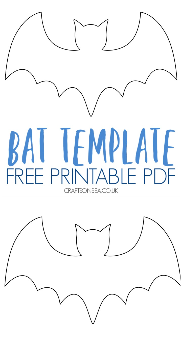 Bat Template Free Printable Pdf Artofit