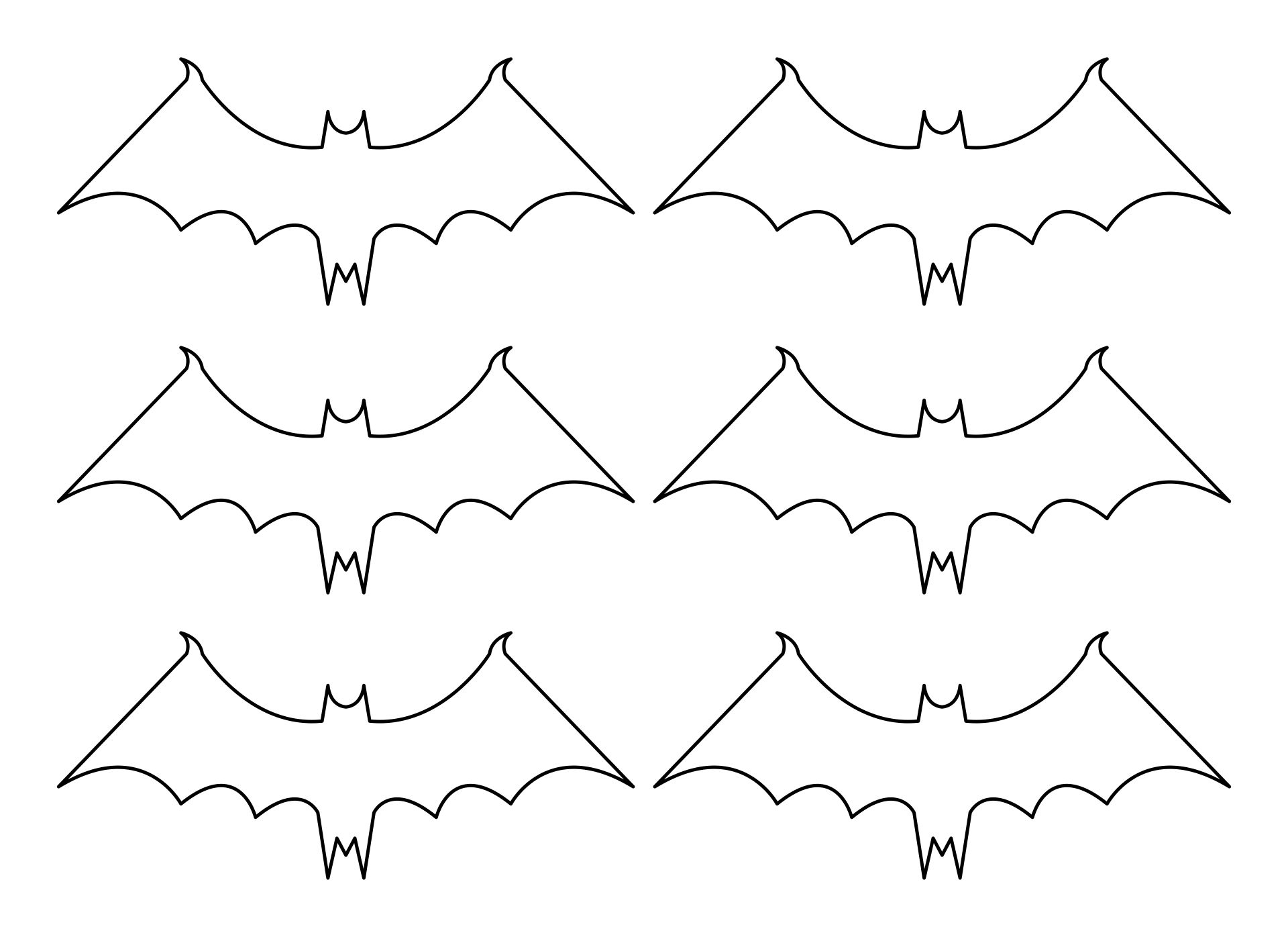 Bat Template Printable Printable New Year Banners