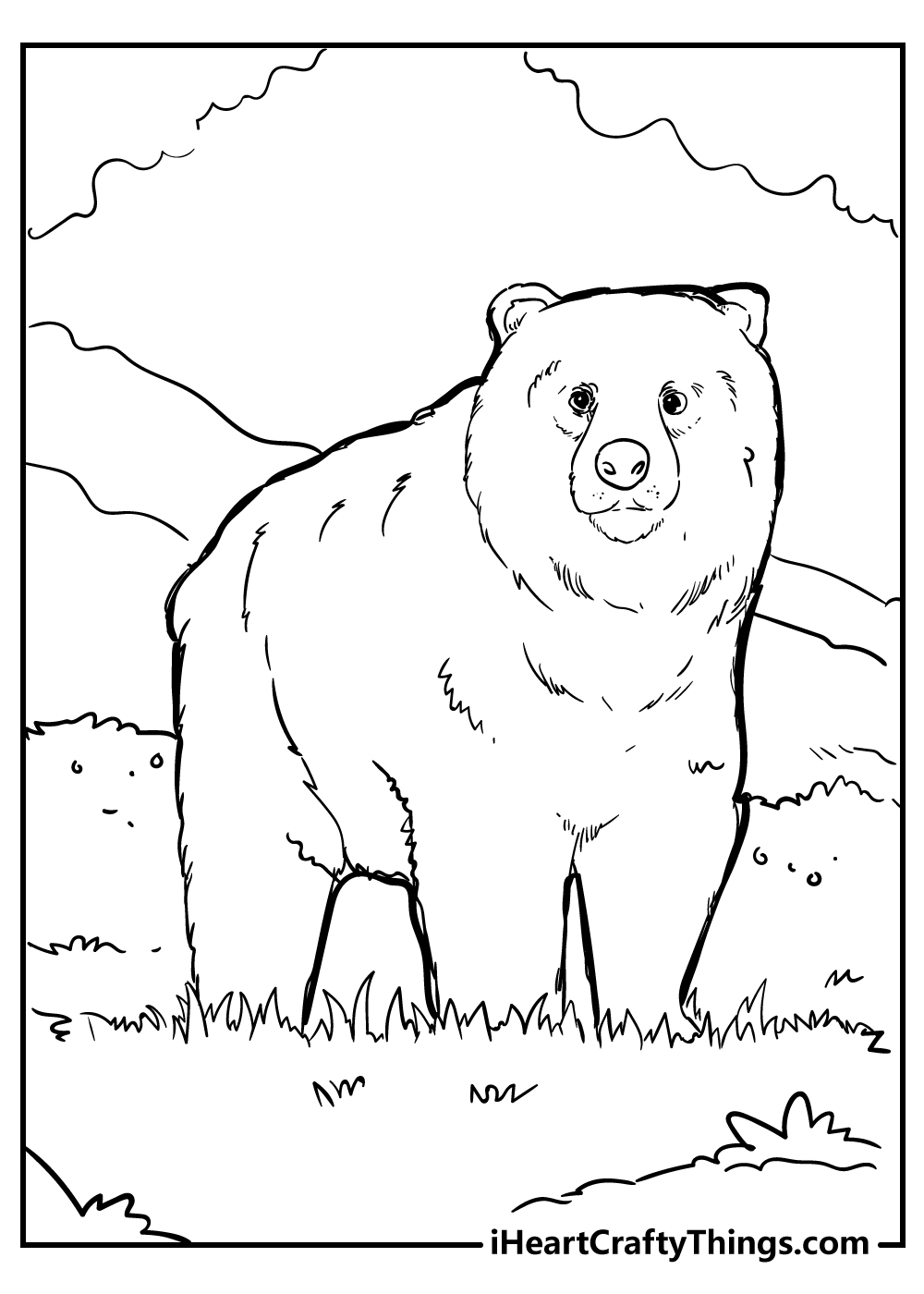 Bear Coloring Pages