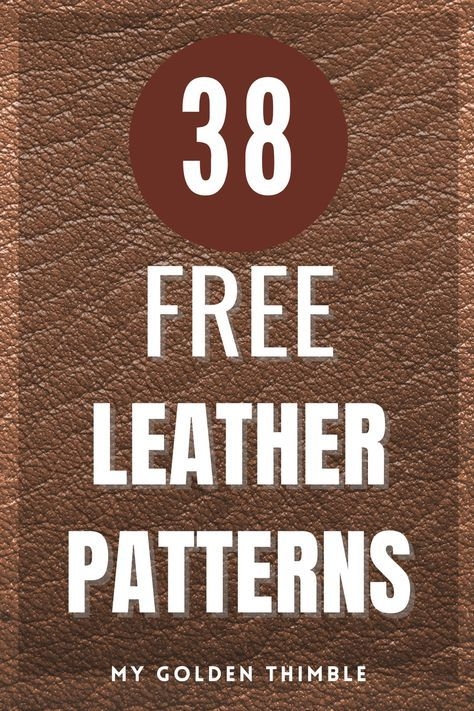 Best 12 38 Upstanding Leather Patterns Free Printable Templates Artofit