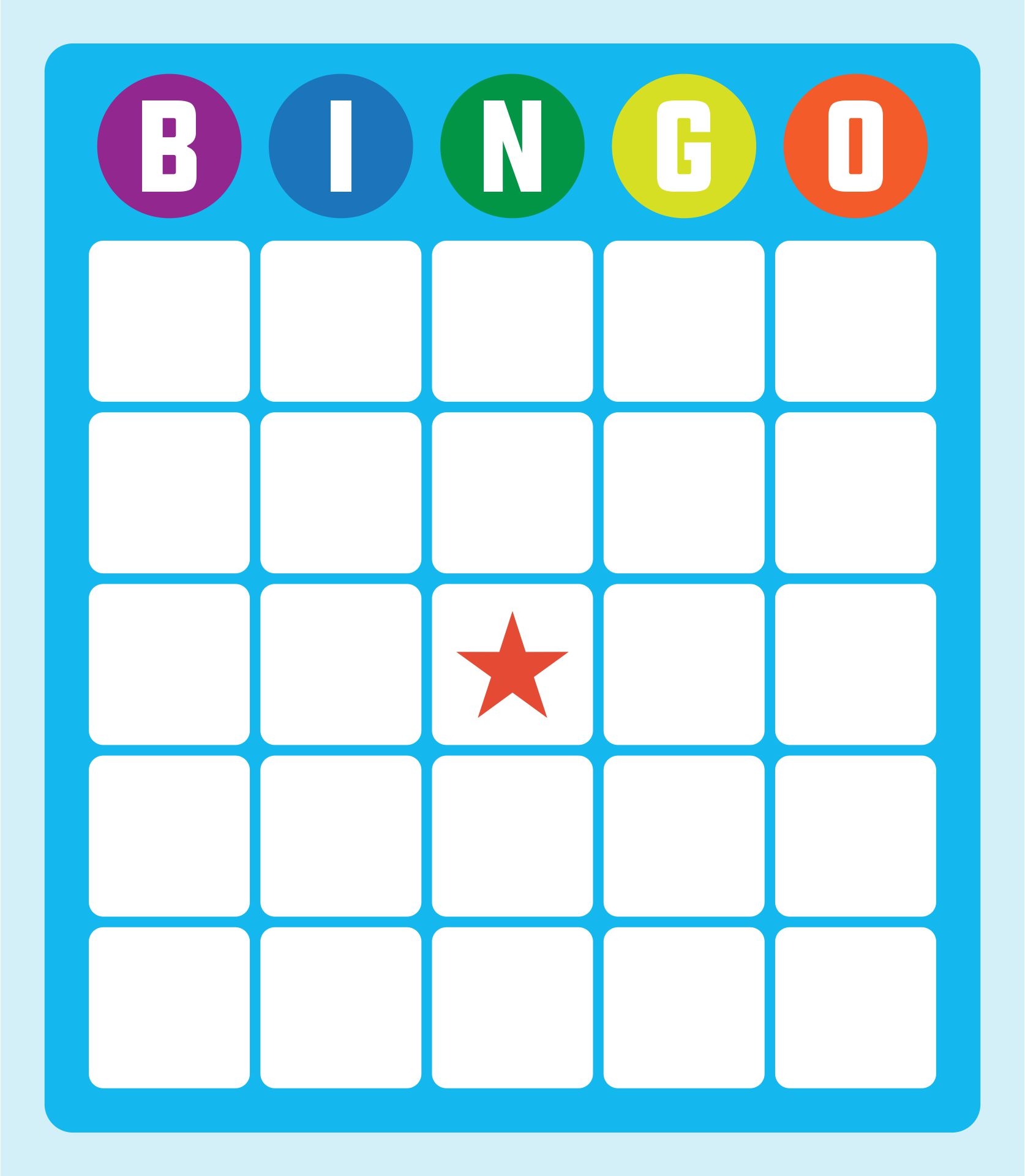 Bingo Template 10 Free PDF Printables Printablee