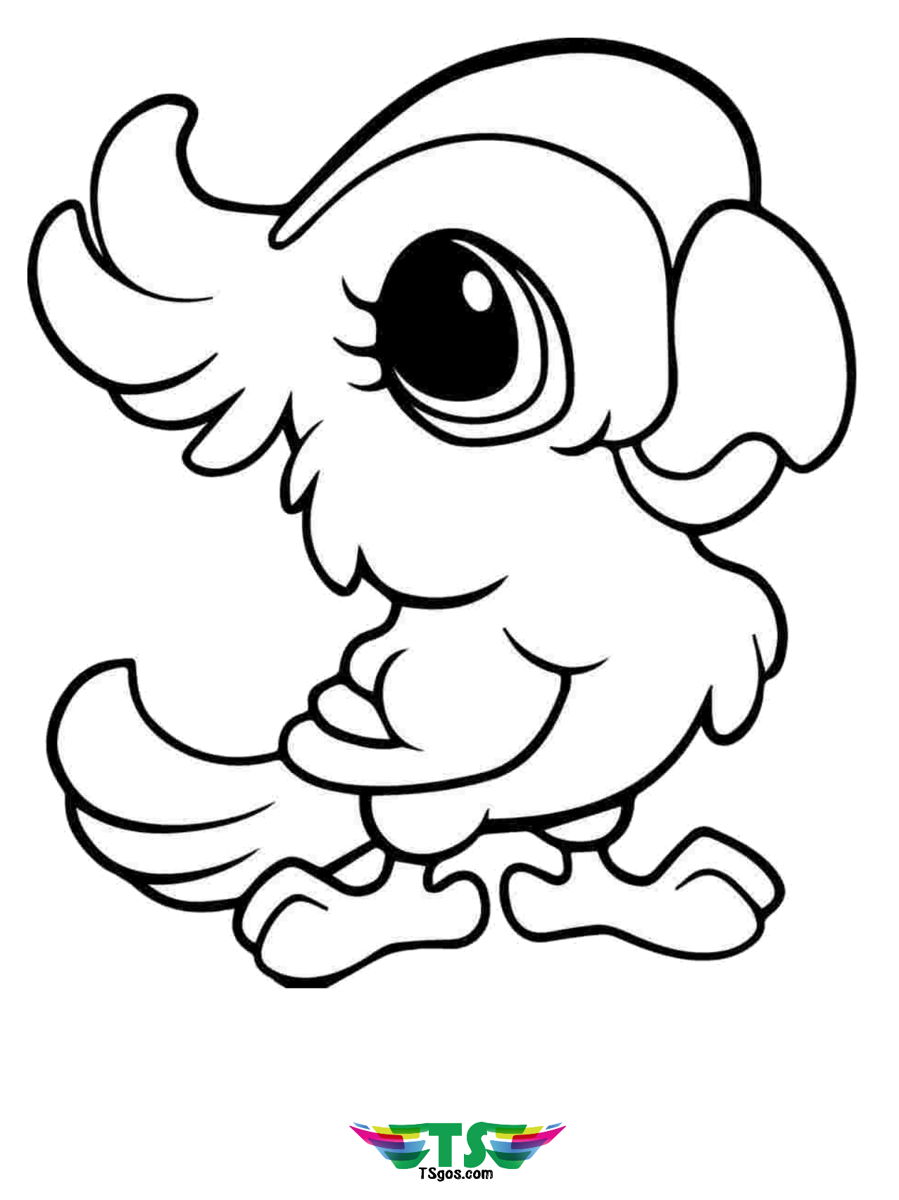 Bird Coloring Pages For Kids Bird Coloring Pages Free Coloring Pages