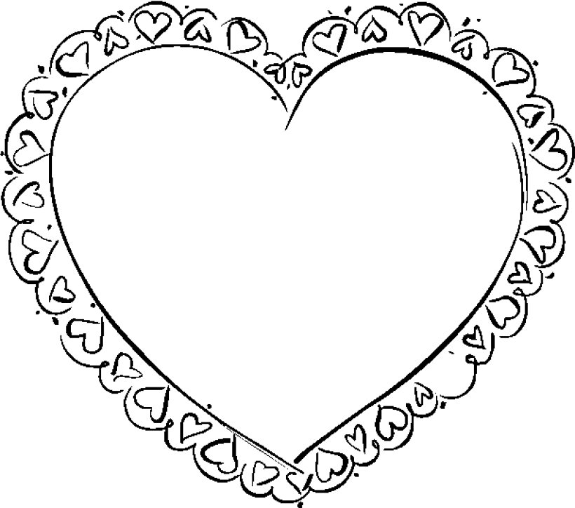 Broken Heart Coloring Pages Cliparts co