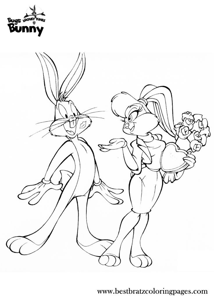 Bugs Bunny Coloring Page Coloring Home