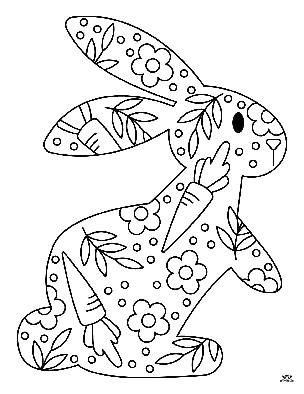Bunny Coloring Pages 28 FREE Pages PrintaBulk