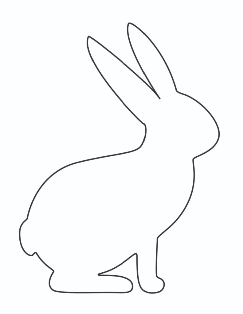 Bunny Printable Template Fillable Form 2024