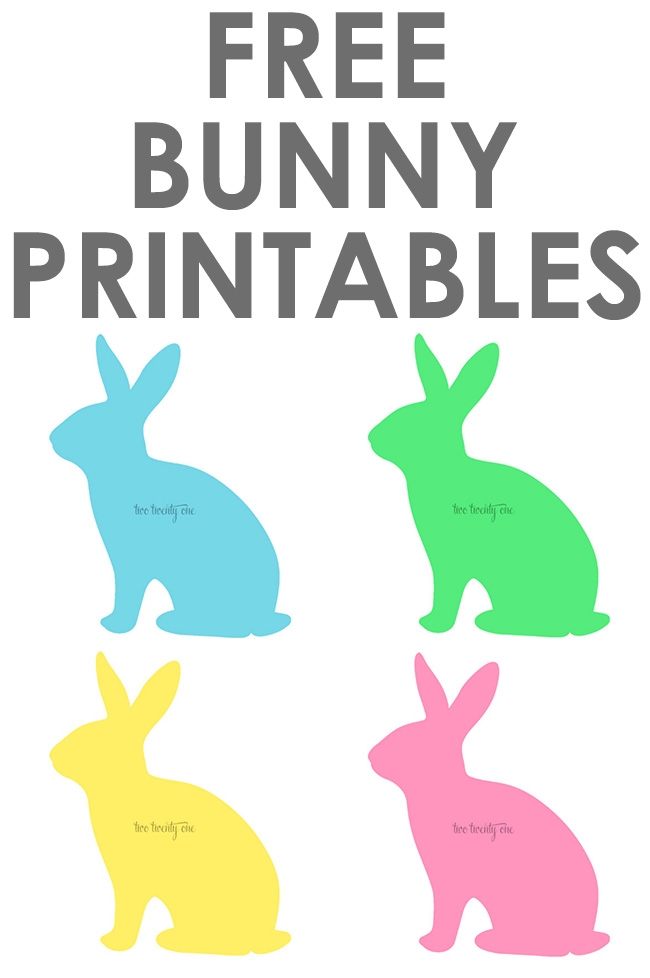 Bunny Printable Template