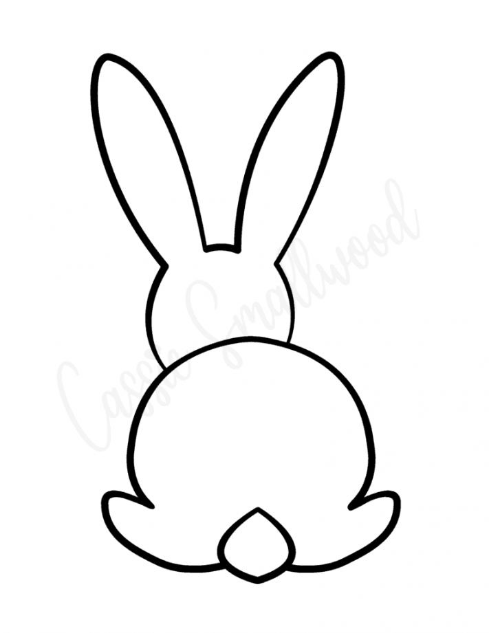 Bunny Template Free Printable All FREE Printables