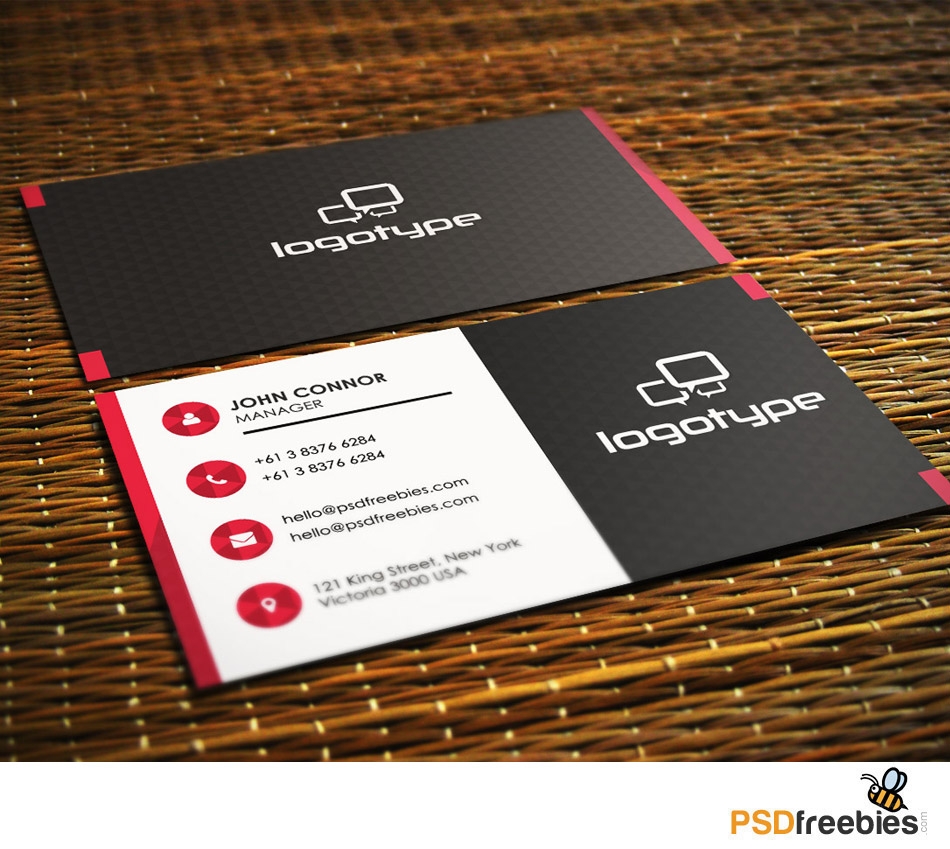 Business Card Template Free Printable Herehon