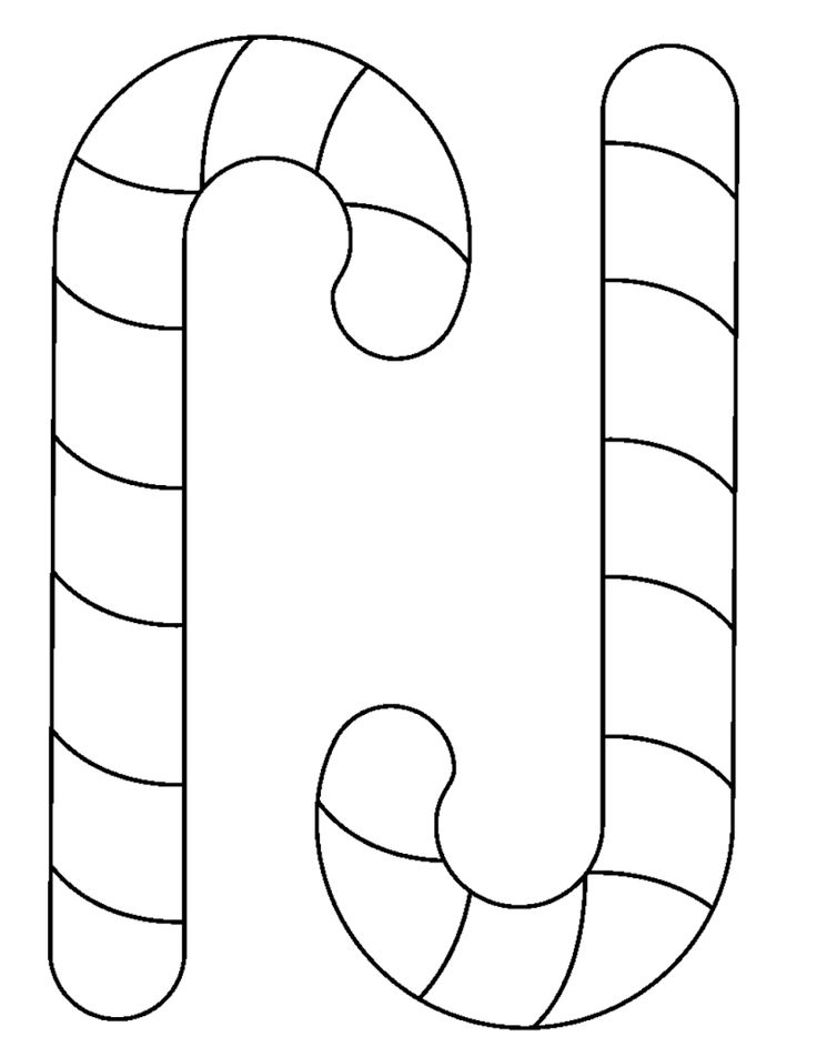 Candy Cane Printable Template Printable Templates Free
