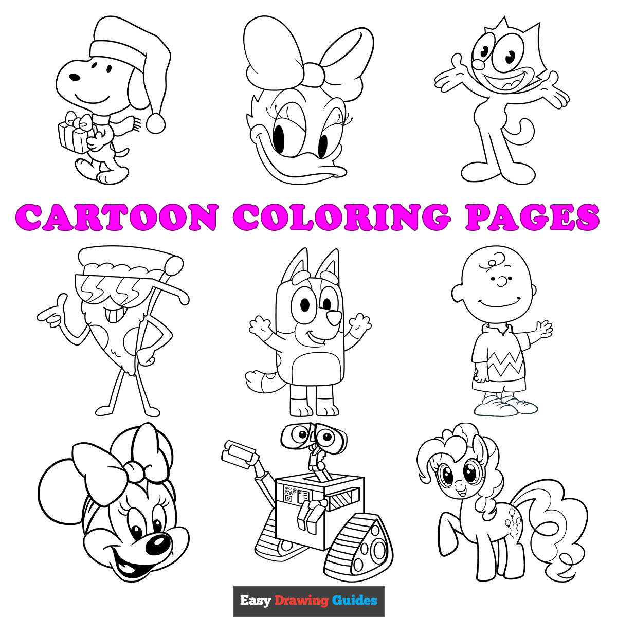 Cartoon Characters Coloring Pages Kids Cartoon Coloring Pages Jethro Jeff
