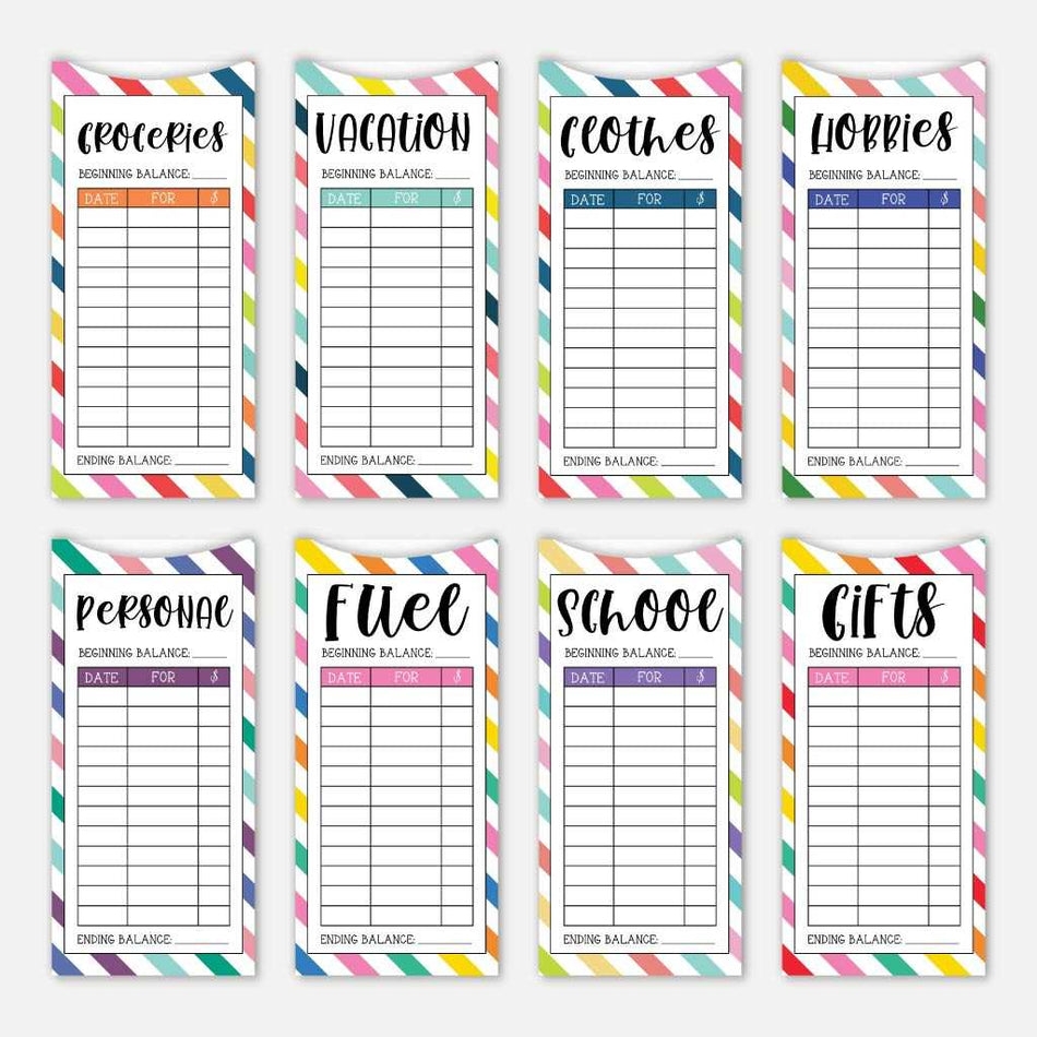 Cash Envelopes Free Printable Printable Templates