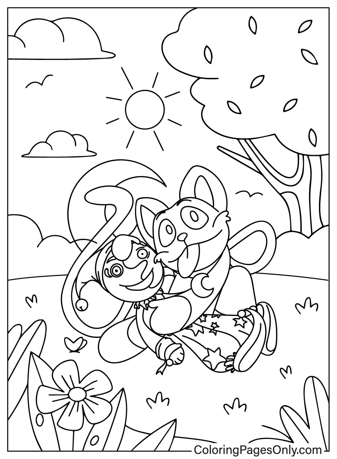 Catnap Coloring Page Jpg Free Printable Coloring Page Vrogue co