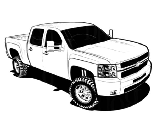 Chevy Cars Truck Coloring Pages Best Place To Color